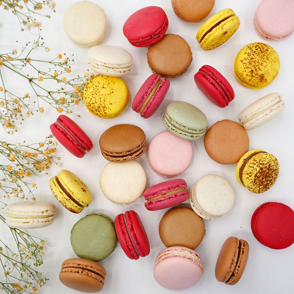 Assortiment macarons gourmet