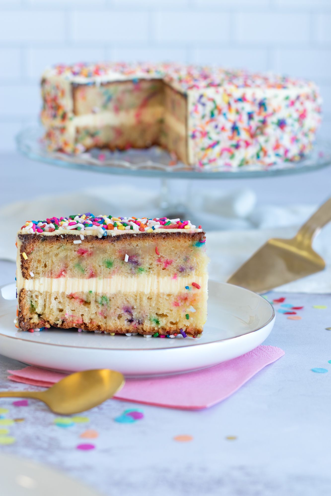 Sprinkle cake